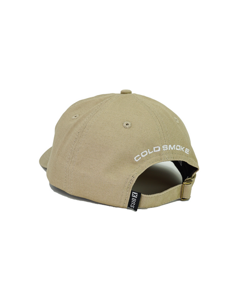 Cold Smoke 6-Panel Khaki Hat