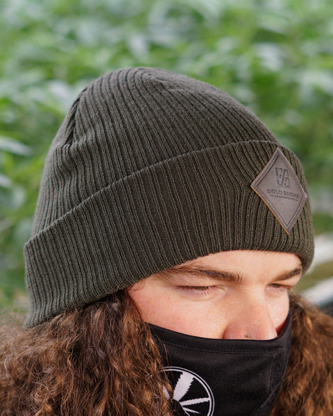 Cold Smoke Olive Beanie