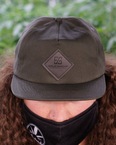 Cold Smoke 5-Panel Olive Hat