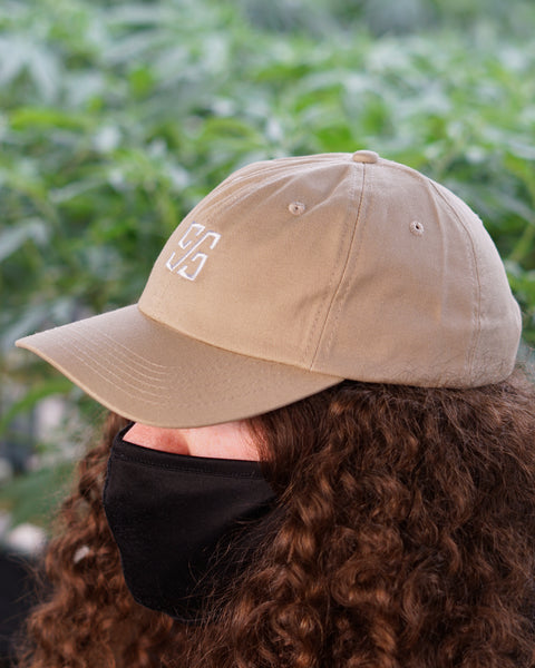 Cold Smoke 6-Panel Khaki Hat