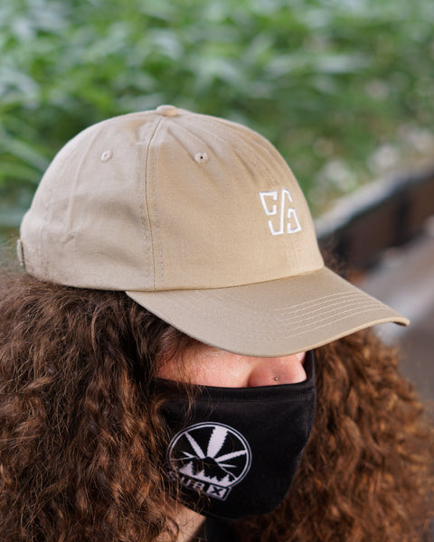 Cold Smoke 6-Panel Khaki Hat