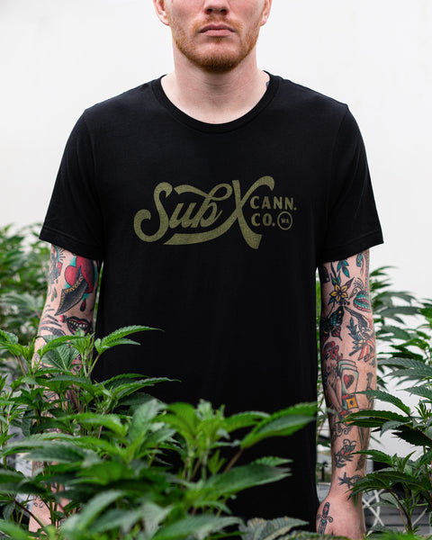 SubX Cann Co T-shirt - Black